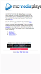 Mobile Screenshot of mcmediaplayer.com